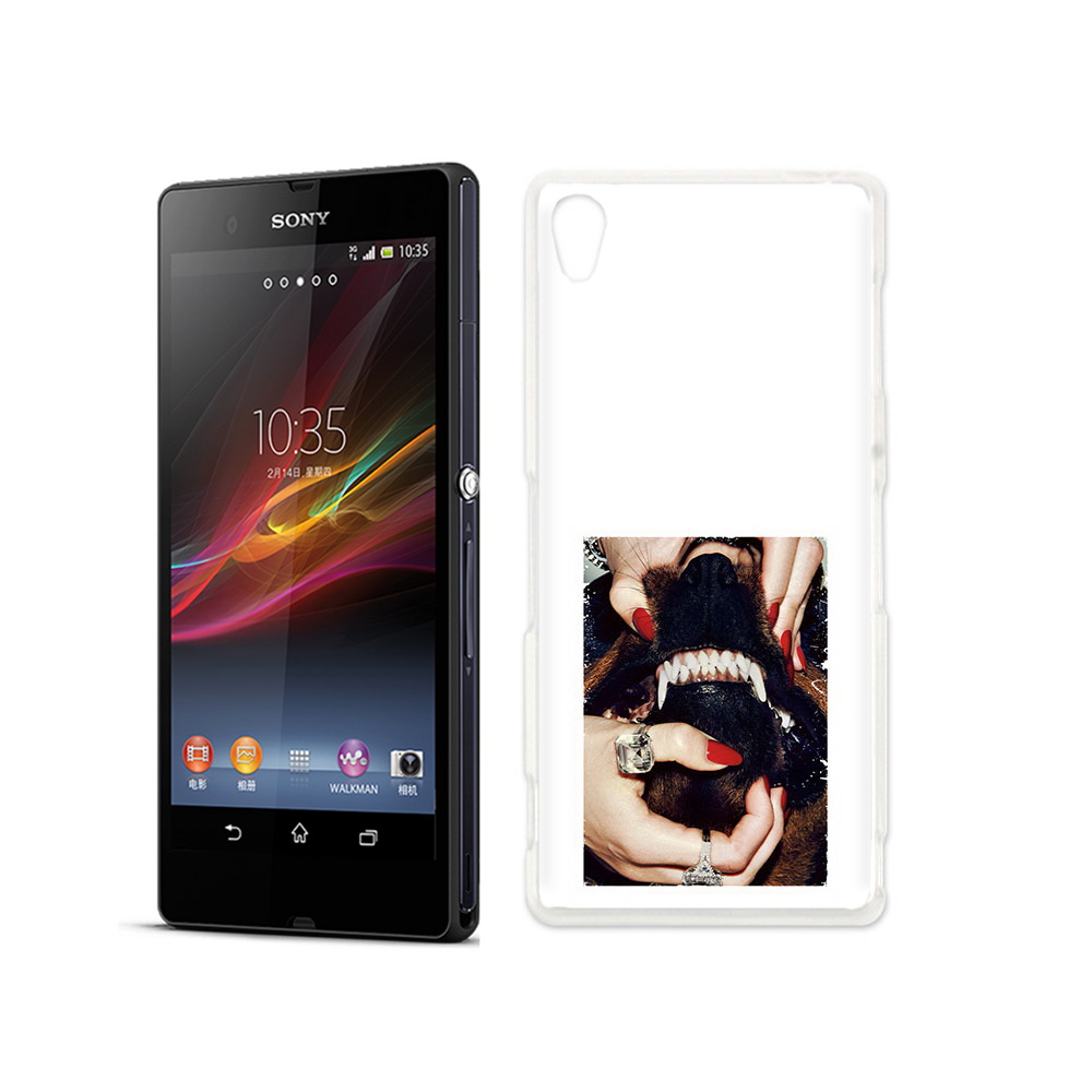 

Чехол MyPads Tocco для Sony Xperia Z маникюр, Прозрачный, Tocco