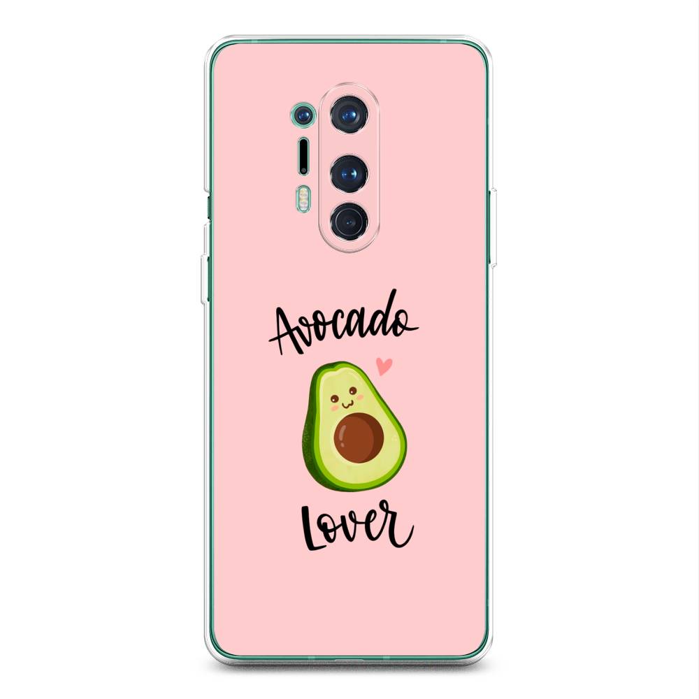 

Чехол на OnePlus 8 Pro "Avocado lover", Розовый;зеленый, 151050-6