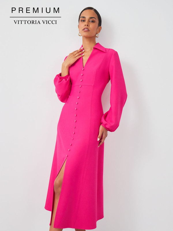 Платье женское Vittoria Vicci Р1-23-2-0-0-52704 розовое XL