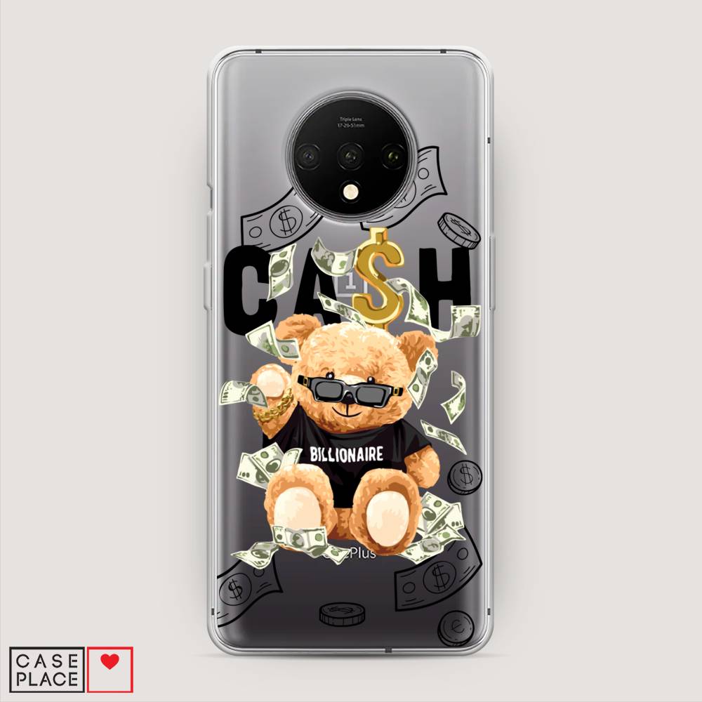 

Чехол на OnePlus 7T "Big cash", Черный;серый;бежевый, 150950-6
