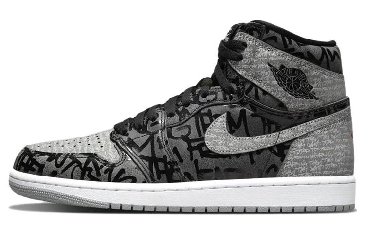 

Кеды унисекс Jordan Air Jordan 1 retro high og rebellionaire серые 35.5 EU, Серый, Air Jordan 1 retro high og rebellionaire