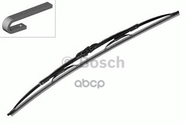 фото Щетка стеклоочистителя 700 мм каркасная 1 шт bosch twin 3 397 004 489 bosch арт. 3 397 004 ganz