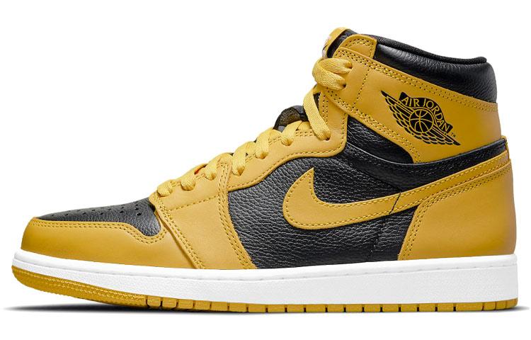 

Кеды унисекс Jordan Air Jordan 1 retro high og pollen желтые 41 EU, Желтый, Air Jordan 1 retro high og pollen