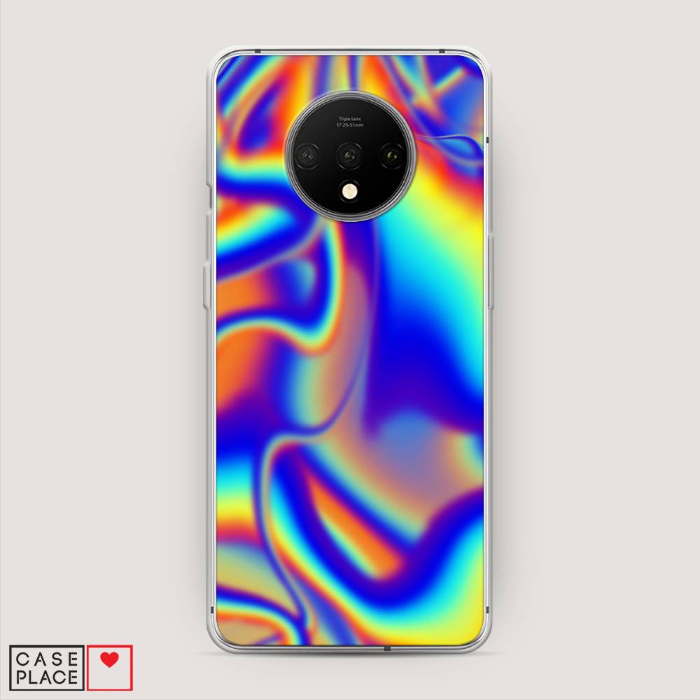

Чехол на OnePlus 7T "Яркая голограмма", Разноцветный, 150950-3