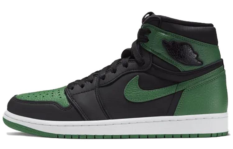 

Кеды унисекс Jordan Air Jordan 1 Retro High Og Pine Green черные 47.5 EU, Черный, Air Jordan 1 Retro High Og Pine Green
