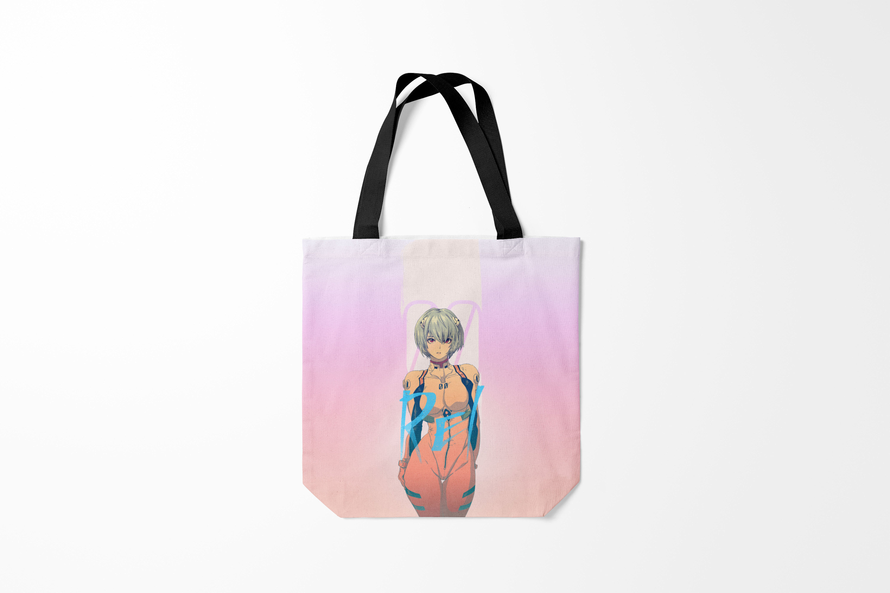 

Сумка шoппер унисекс Burnettie Евангелион Rei Ayanami, разноцветный, Евангелион Rei Ayanami