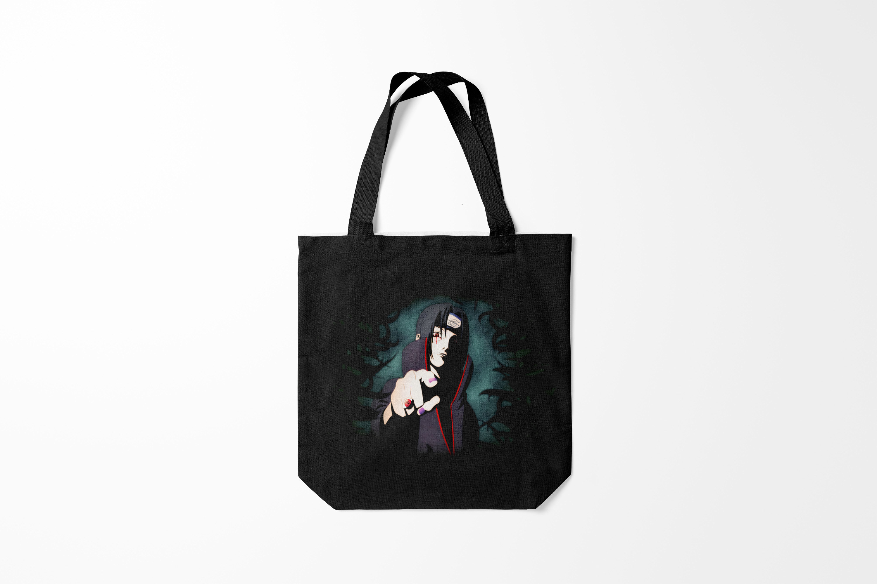 

Сумка шoппер унисекс Burnettie Итачи Anime Itachi, черный, Итачи Anime Itachi