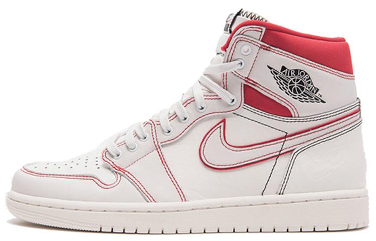 

Кеды унисекс Jordan Air Jordan 1 retro high og phantom белые 41 EU, Белый, Air Jordan 1 retro high og phantom