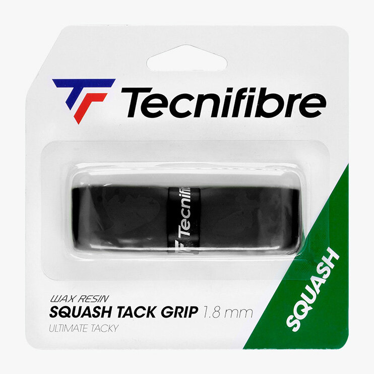 Обмотка для ручки ракетки Tecnifibre Grip Squash Tack x1 51SQGRTACB, Black