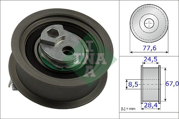 

Ролик натяжной ремня ГРМ AUDI. SEAT. SKODA. VW 2.0TFSi 16V 06>