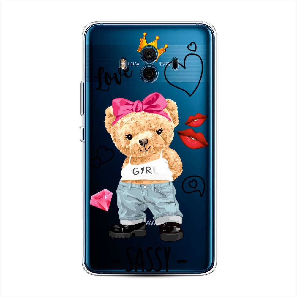 

Чехол на Huawei Mate 10 "Sugar Mommy", Голубой;белый;розовый, 63350-6