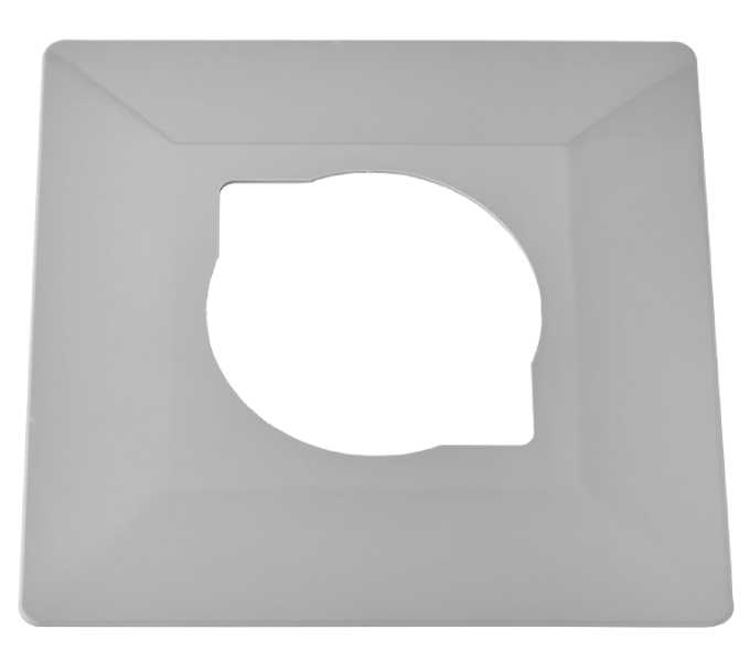 Bylectrica Рамка декаративная накладка под выключатель, светло-серый, ЮЛИГ.735212.410 с/се