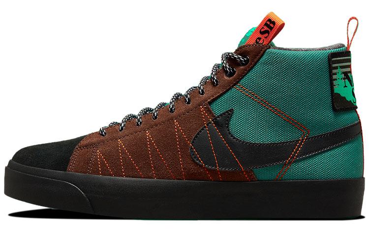 

Кеды унисекс Nike Blazer SB Zoom PRM коричневые 37.5 EU, Коричневый, Blazer SB Zoom PRM