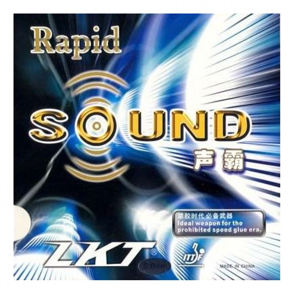

Накладка для настольного тенниса KTL (LKT) Rapid Sound, Red, Max, Rapid Sound