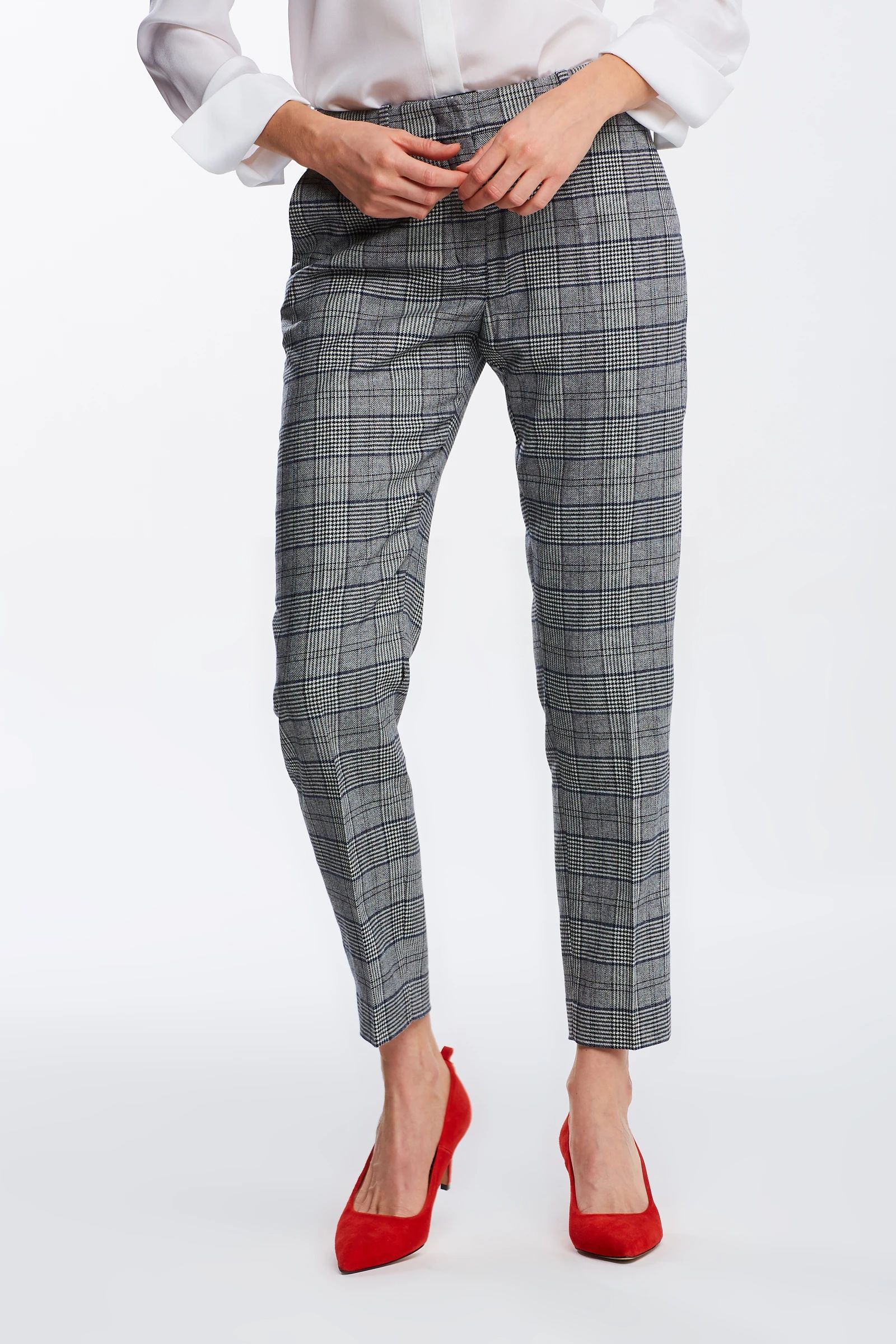 

Брюки женские GANT 4150159 серые 44 EU, Серый, 4150159