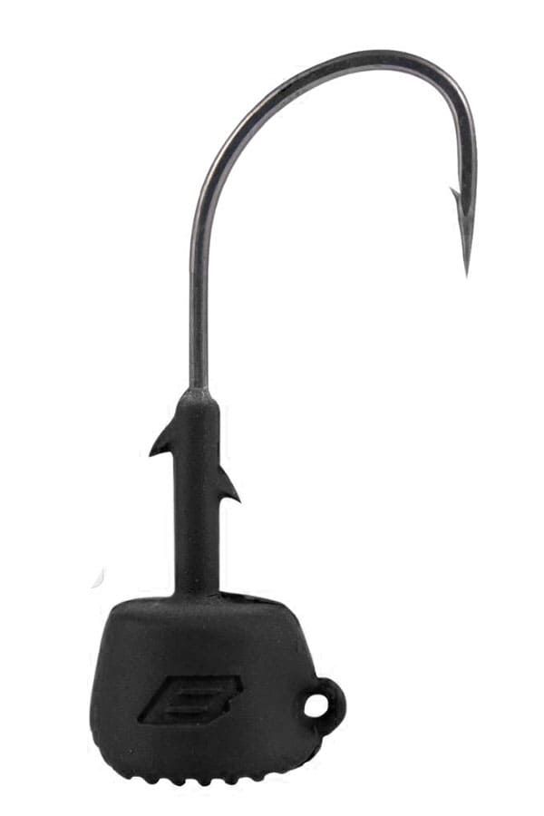 

Джиг-головка BKK Silent Chaser-Draggin' NED A-EA-2521) 1/16oz, 1/0, Black 4шт)