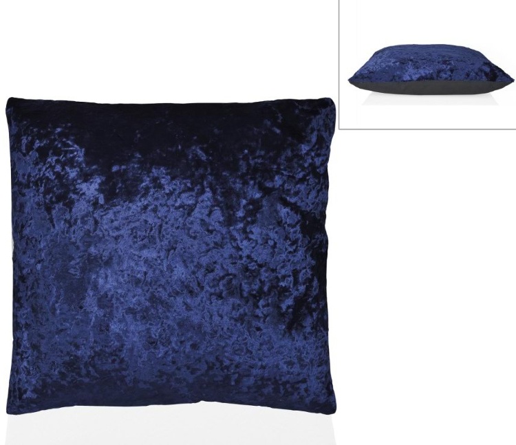 Подушка бархатная, 45х45 см. Blue Velvet Andrea House