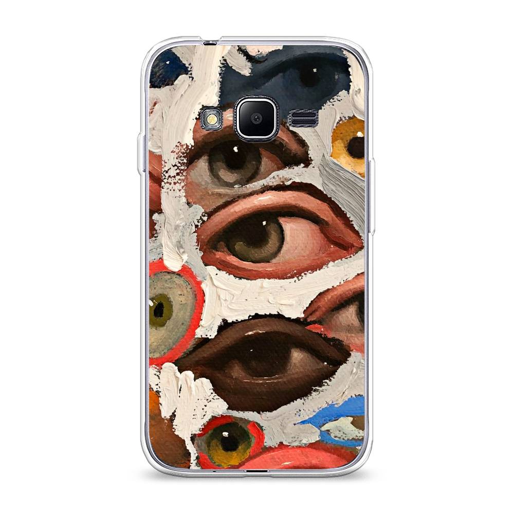 

Чехол Awog "Глаза масляная живопись" для Samsung Galaxy J1 mini Prime (2016), 25150-7