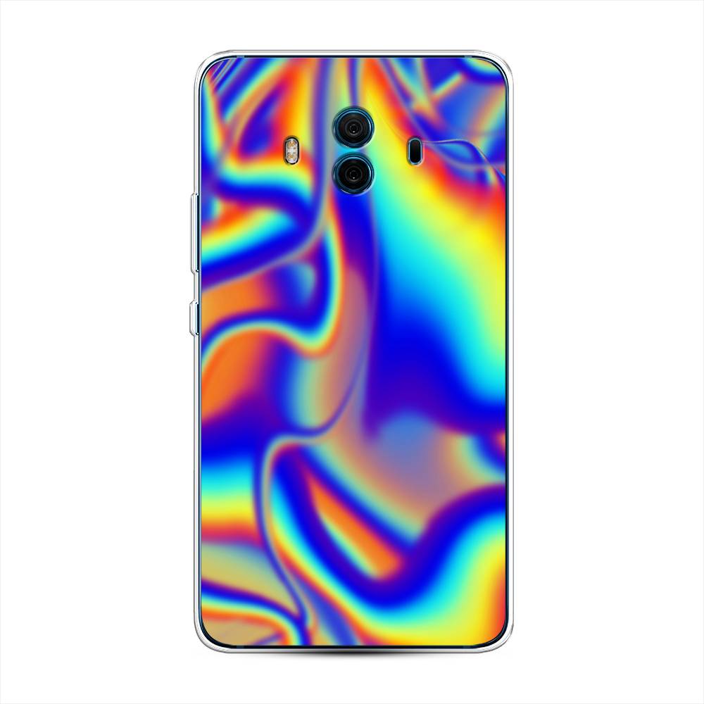 

Чехол на Huawei Mate 10 "Яркая голограмма", Разноцветный, 63350-3