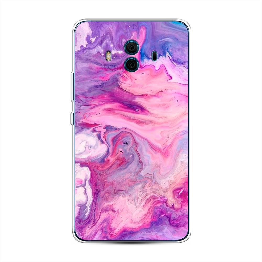 

Чехол на Huawei Mate 10 "Нежно-розовая абстракция", Розовый, 63350-3