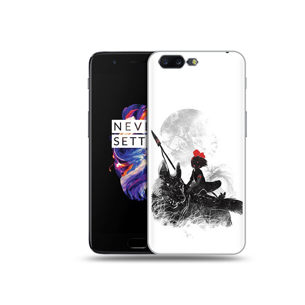 

Чехол MyPads Tocco для OnePlus 5 мононоке, Прозрачный, Tocco