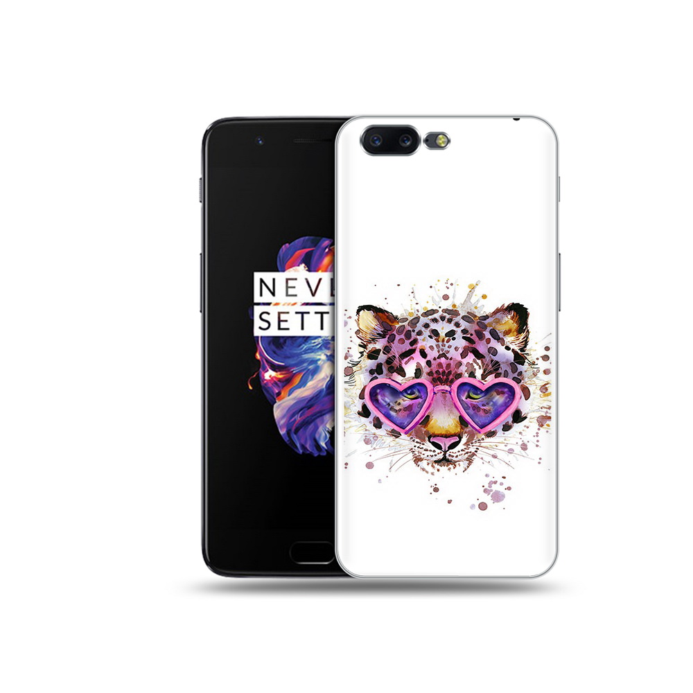 

Чехол MyPads Tocco для OnePlus 5 модный леопард, Прозрачный, Tocco