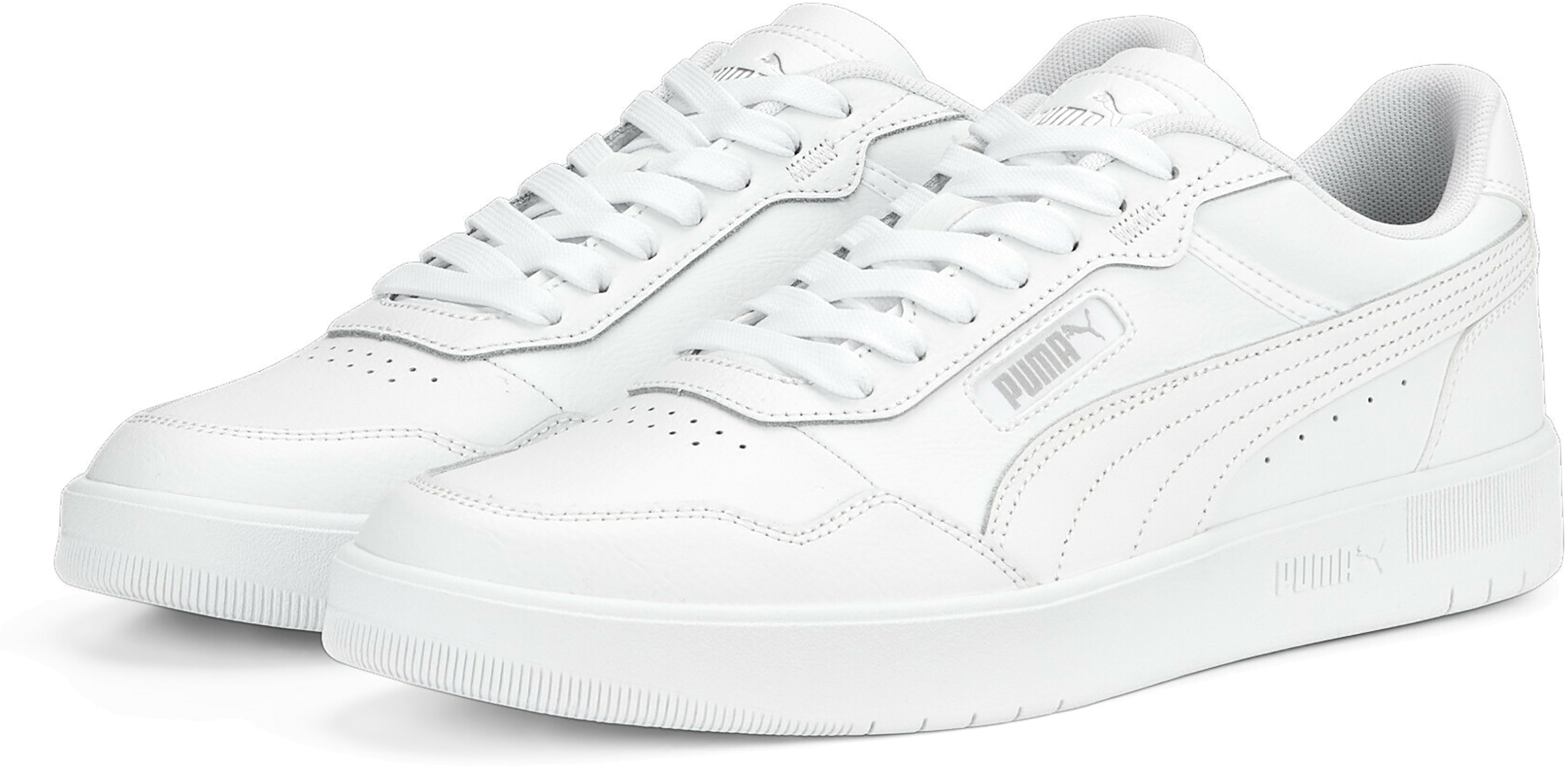 

Кеды унисекс PUMA Court Ultra белые 8 UK, Белый, Court Ultra