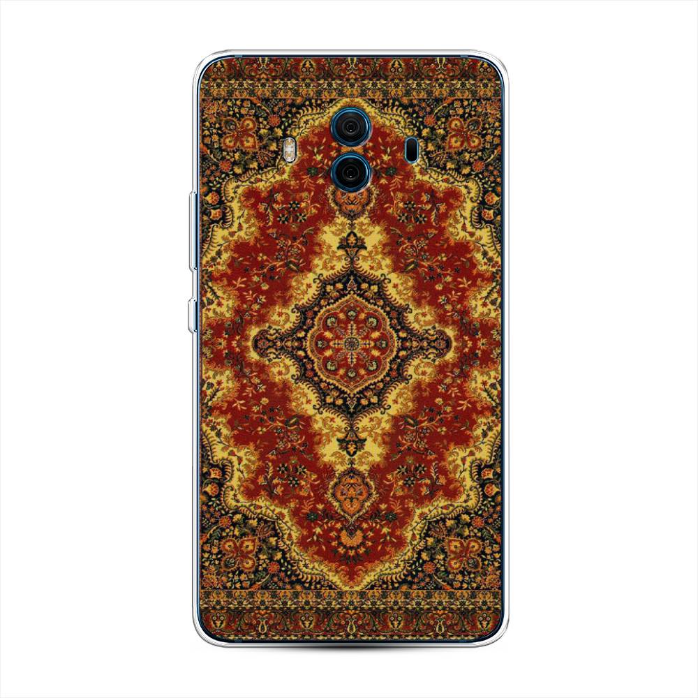 

Чехол на Huawei Mate 10 "Ковер", Коричневый;золотистый;красный, 63350-3