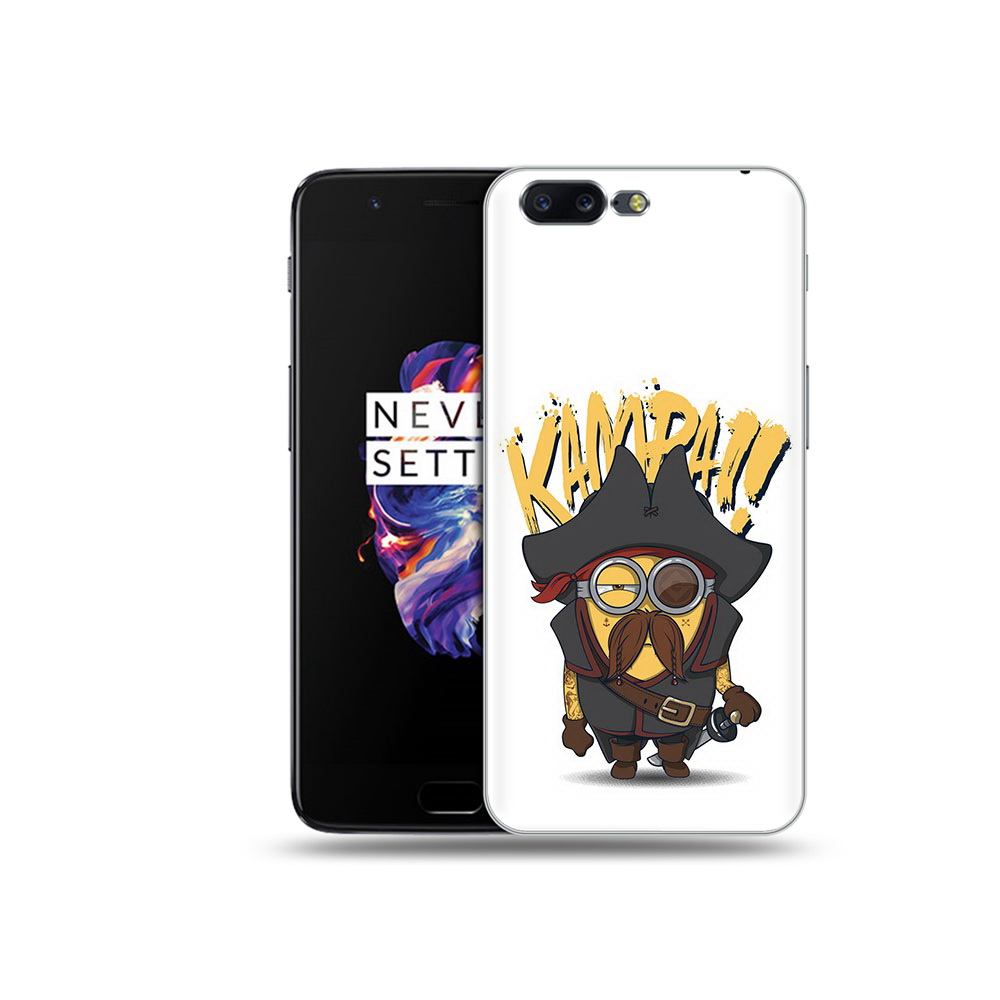 

Чехол MyPads Tocco для OnePlus 5 миньон пират, Прозрачный, Tocco