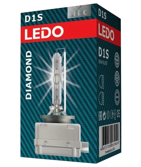 фото Лампа ксеноновая ledo d1s 5000к diamond 85410lxd