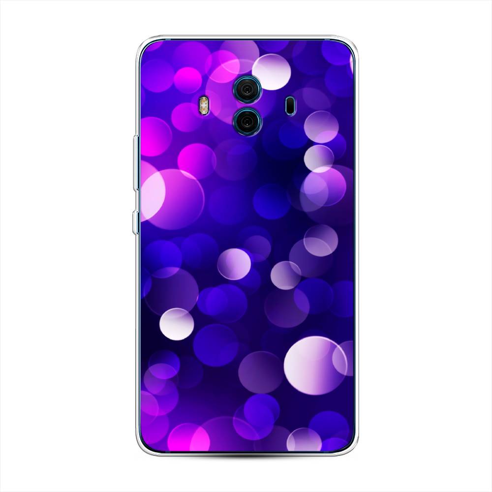 

Чехол на Huawei Mate 10 "Абстракция 27", Фиолетовый, 63350-3