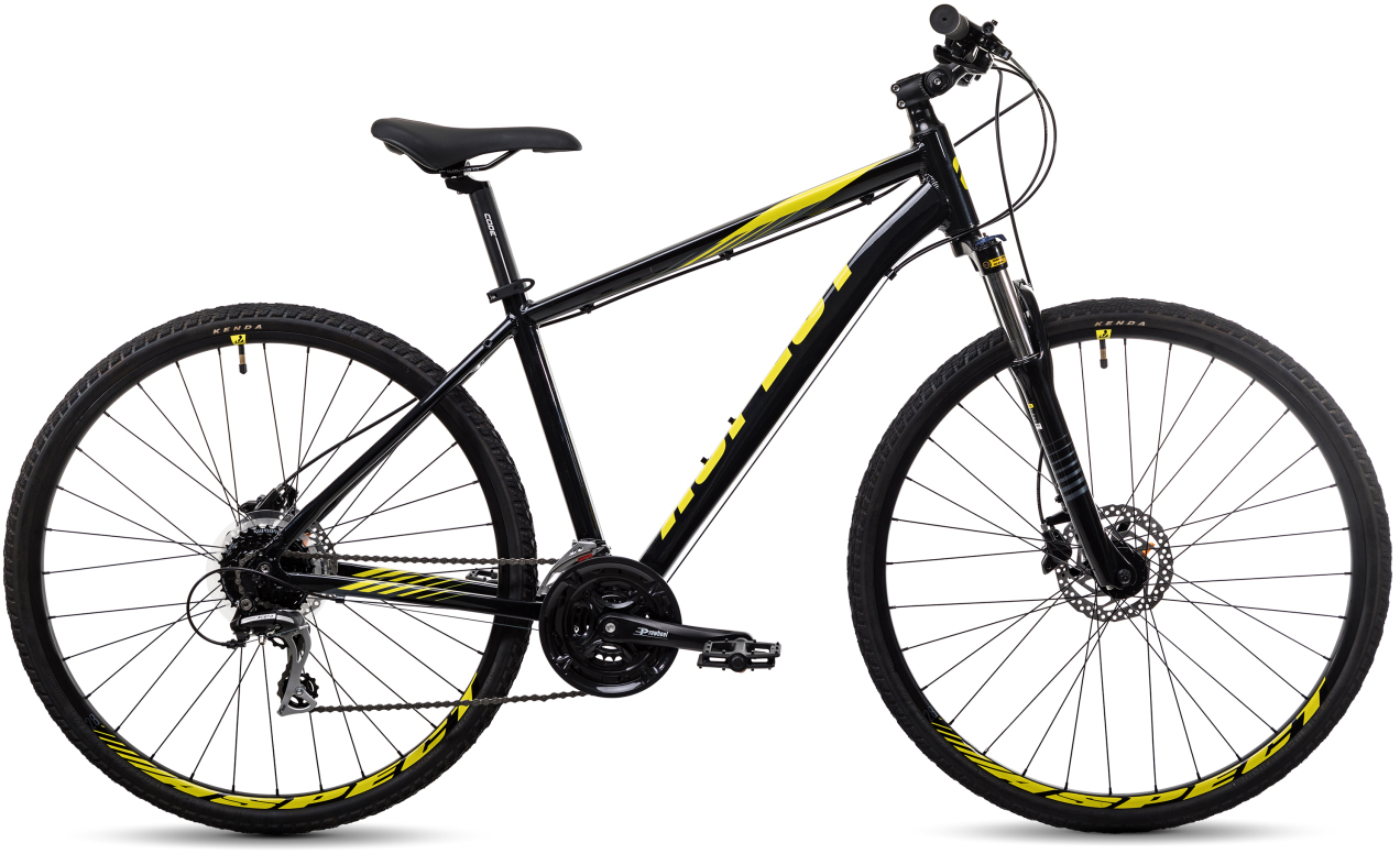 фото Велосипед aspect edge 2022 18" черно-желтый