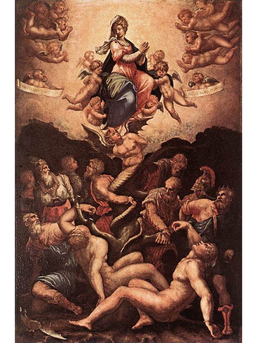 

Постер DRABS A2 Джорджо Вазари Allegory of the Immaculate Conception