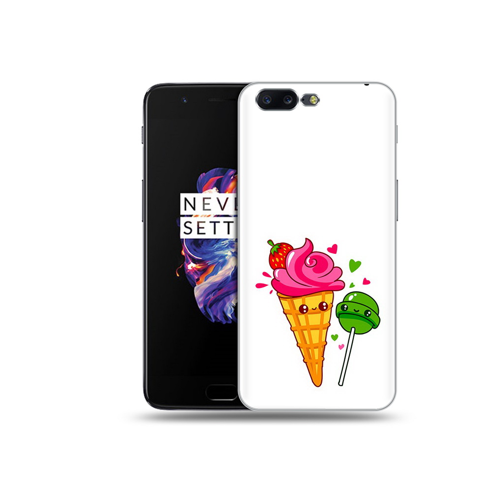 

Чехол MyPads Tocco для OnePlus 5 Вкусняшки, Прозрачный, Tocco