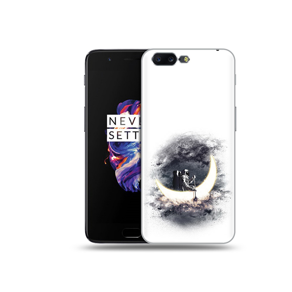 

Чехол MyPads Tocco для OnePlus 5 лунный путешественник, Прозрачный, Tocco