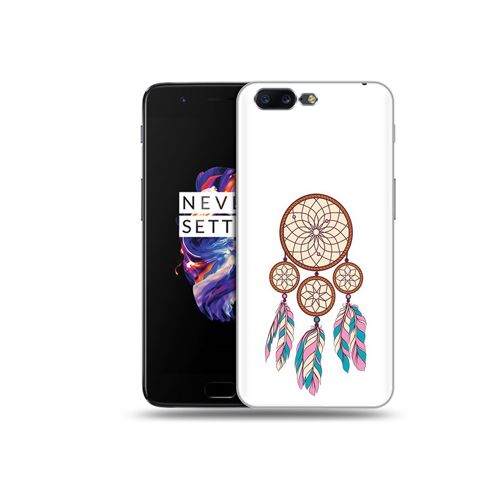 

Чехол MyPads Tocco для OnePlus 5 ловец снов бежевый, Прозрачный, Tocco