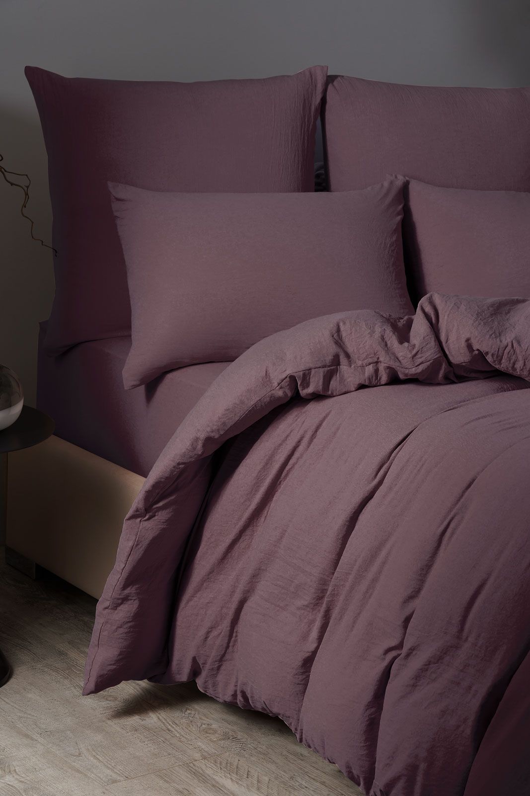

Простыня SleepiX Юко 180x220 см на резинке сиреневый, Юко
