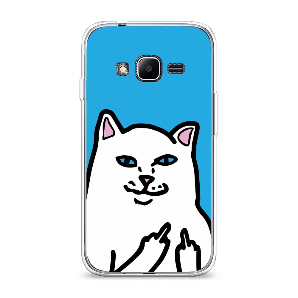 

Чехол Awog "Кот жесть" для Samsung Galaxy J1 mini Prime (2016), 25150-9
