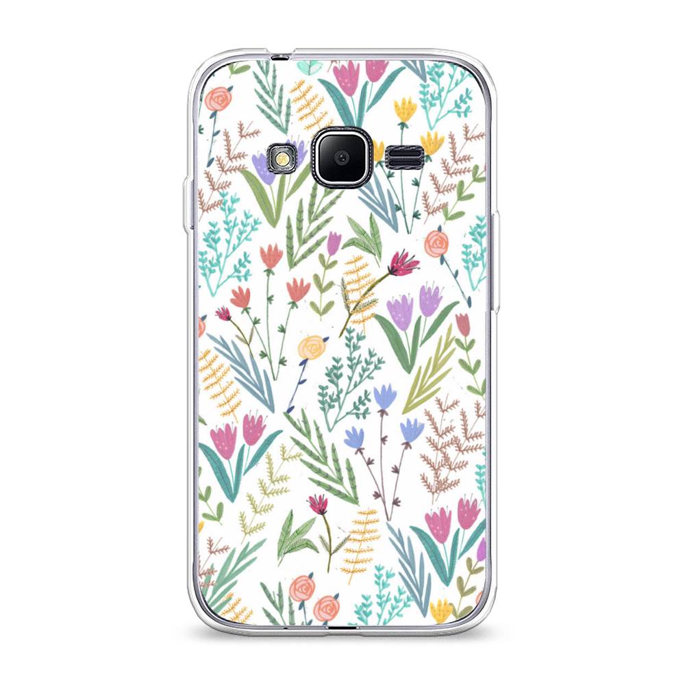 

Чехол Awog "Полевые цветы рисунок" для Samsung Galaxy J1 mini Prime (2016), 25150-8