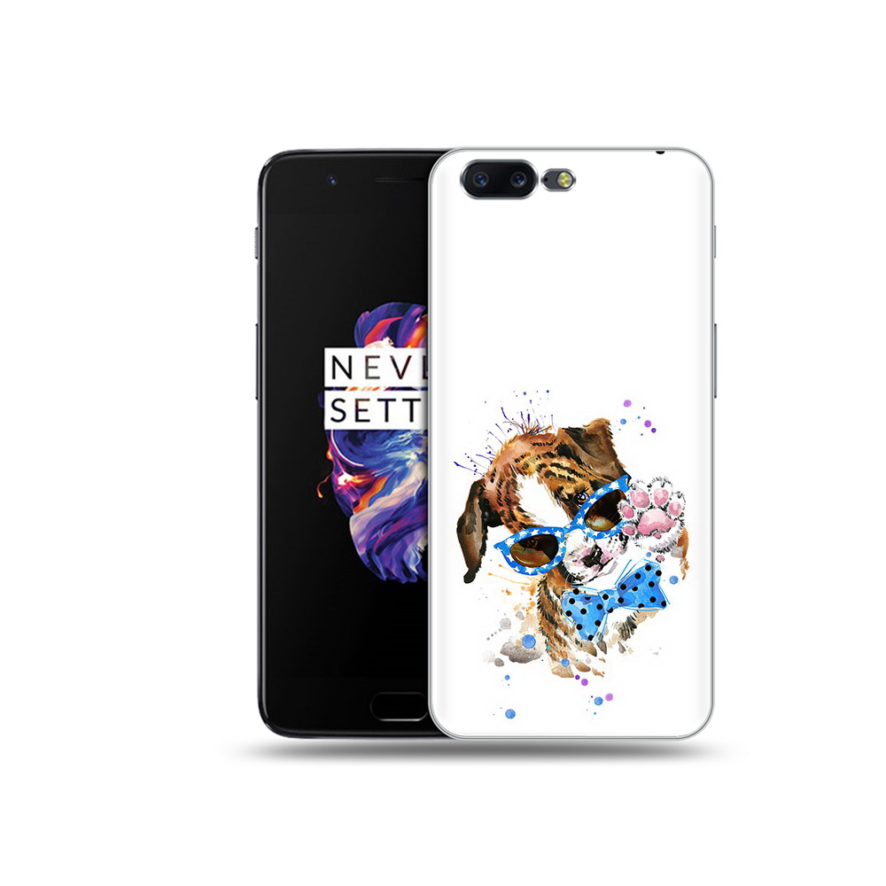 

Чехол MyPads Tocco для OnePlus 5 лапочка, Прозрачный, Tocco