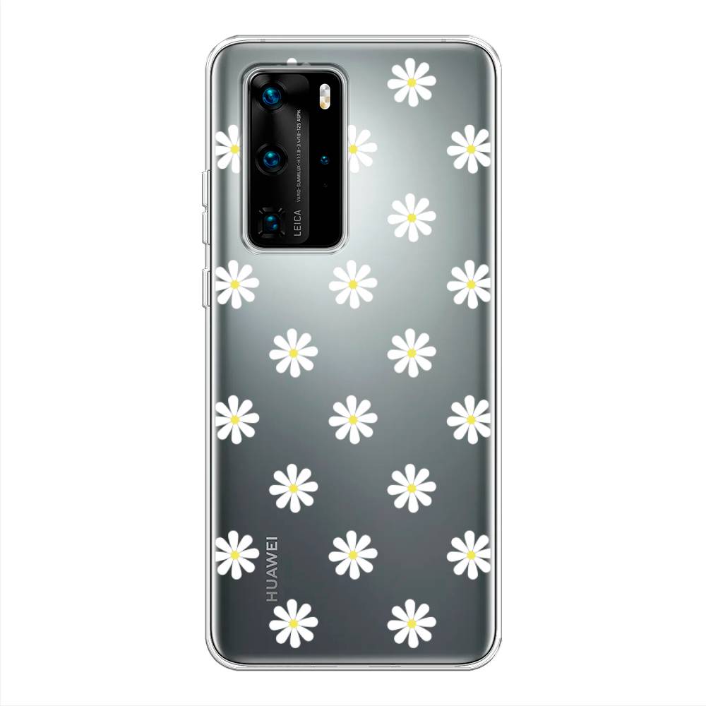 

Чехол Awog "Маленькие ромашки" для Huawei P40 Pro, 610950-8