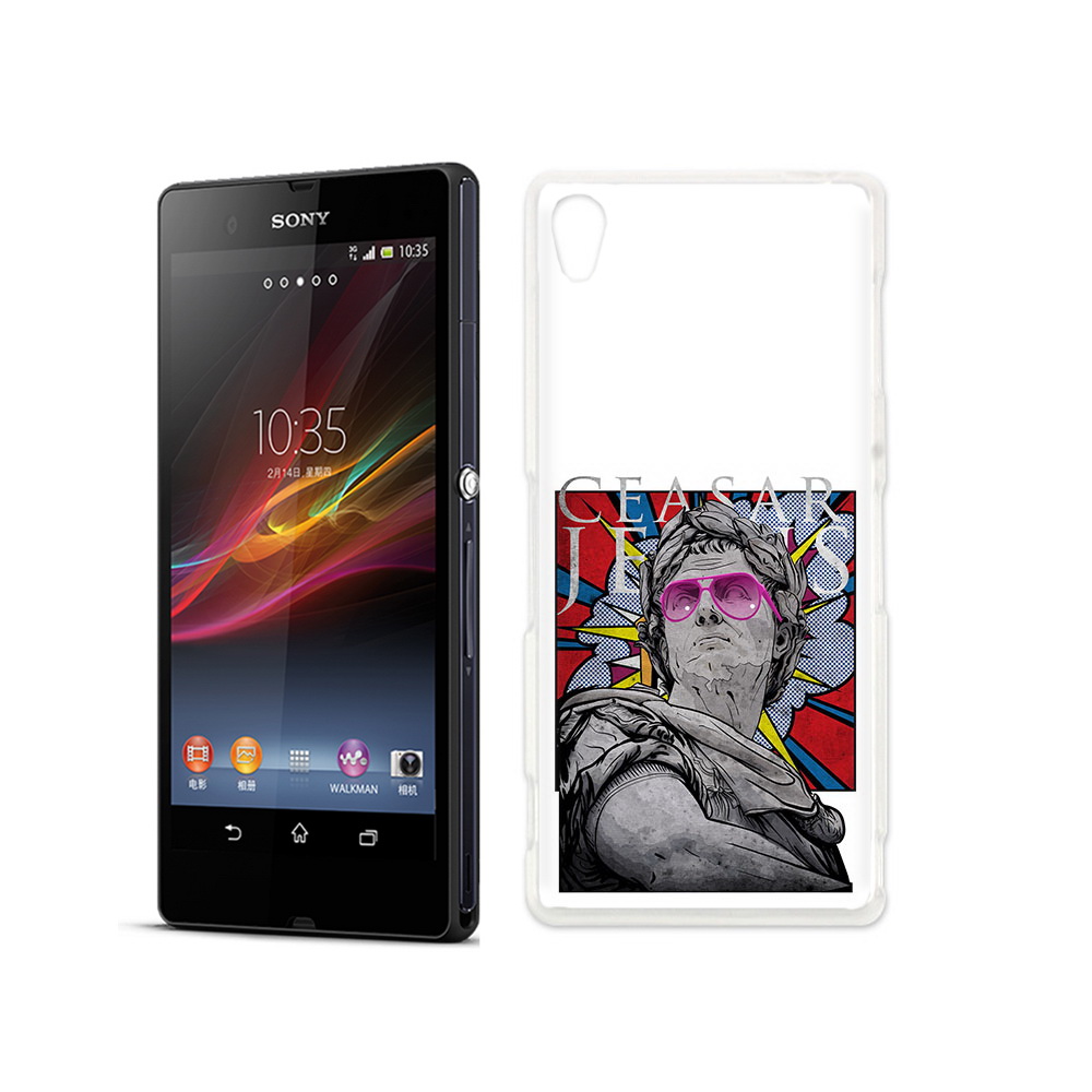 

Чехол MyPads Tocco для Sony Xperia Z крутая статуя свободы, Прозрачный, Tocco