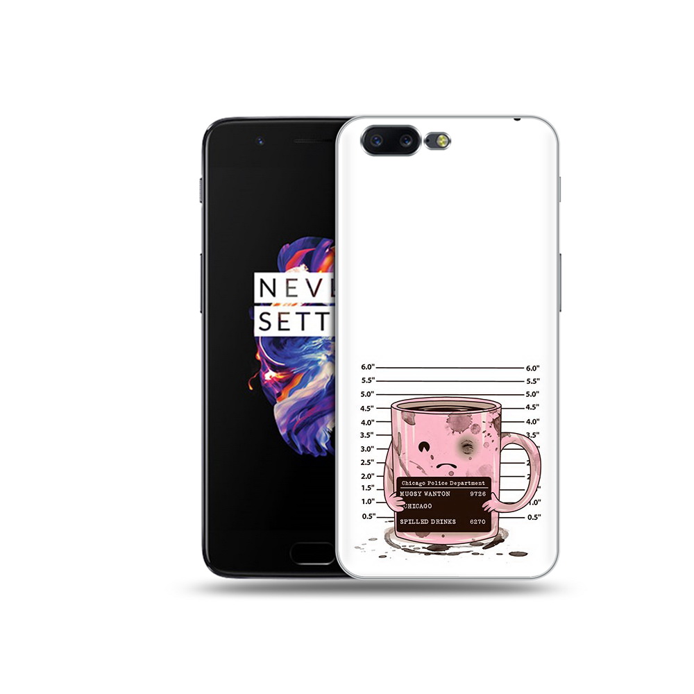 

Чехол MyPads Tocco для OnePlus 5 кружка, Прозрачный, Tocco