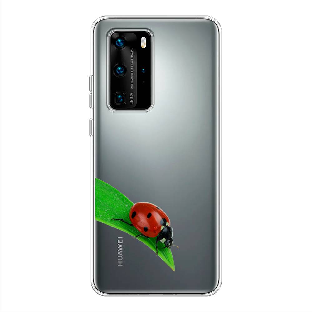 

Чехол Awog на Huawei P40 Pro "На счастье", Белый;красный;зеленый, 610950-1