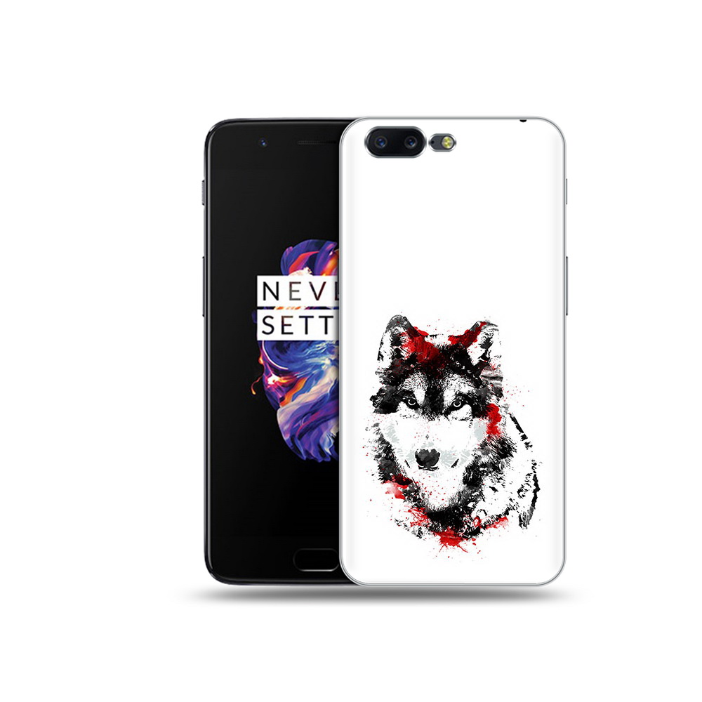 

Чехол MyPads Tocco для OnePlus 5 кровавый волк, Прозрачный, Tocco