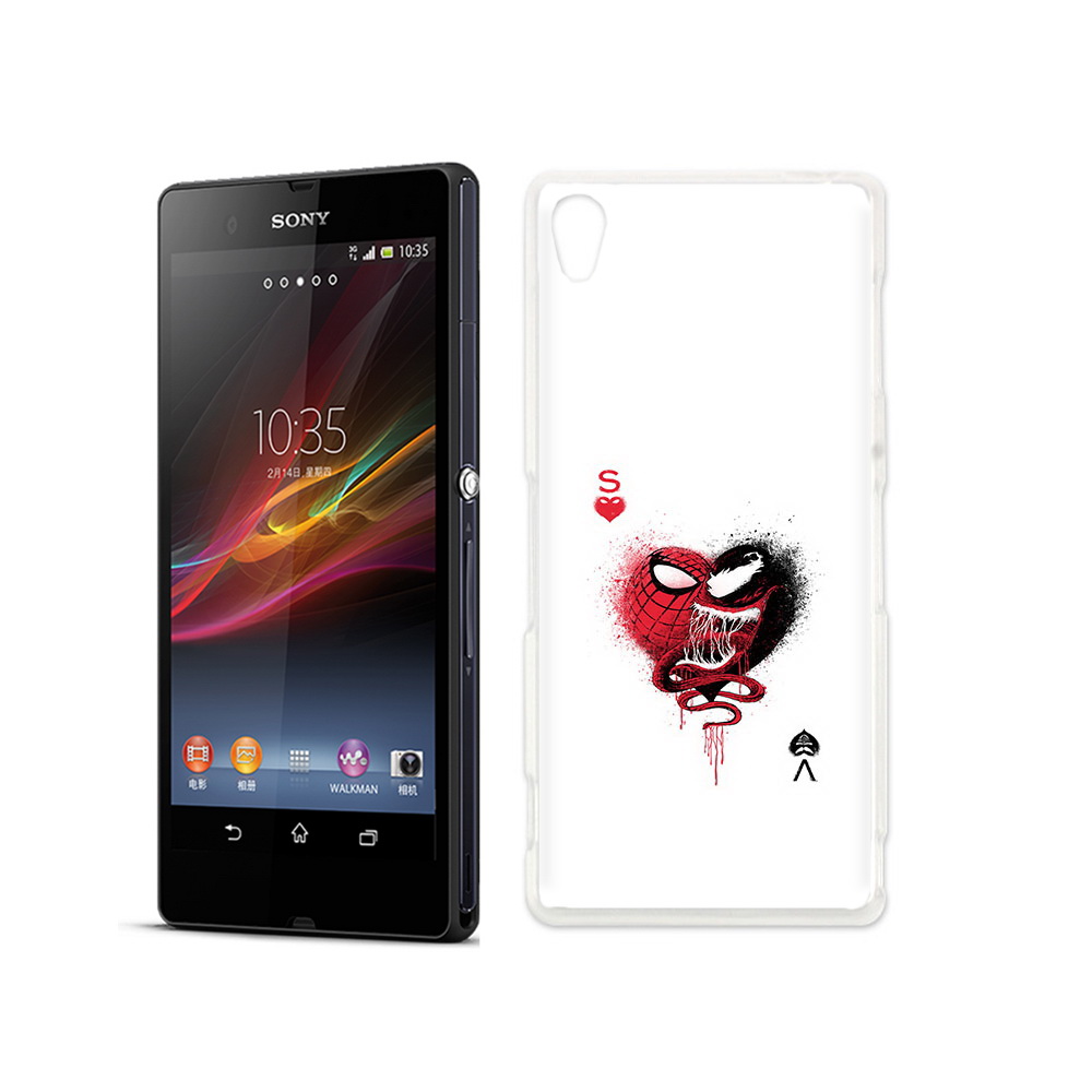 

Чехол MyPads Tocco для Sony Xperia Z Веном, Прозрачный, Tocco