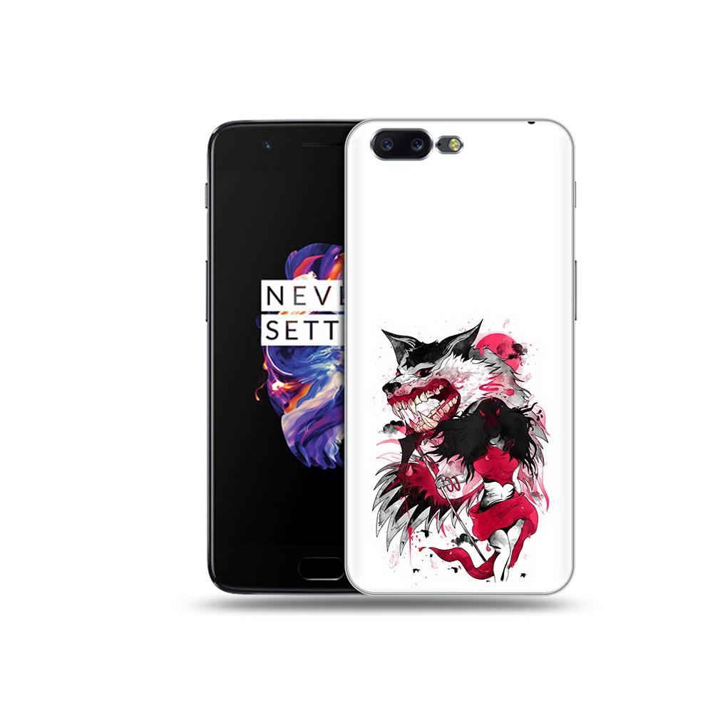 

Чехол MyPads Tocco для OnePlus 5 красная шапочка, Прозрачный, Tocco