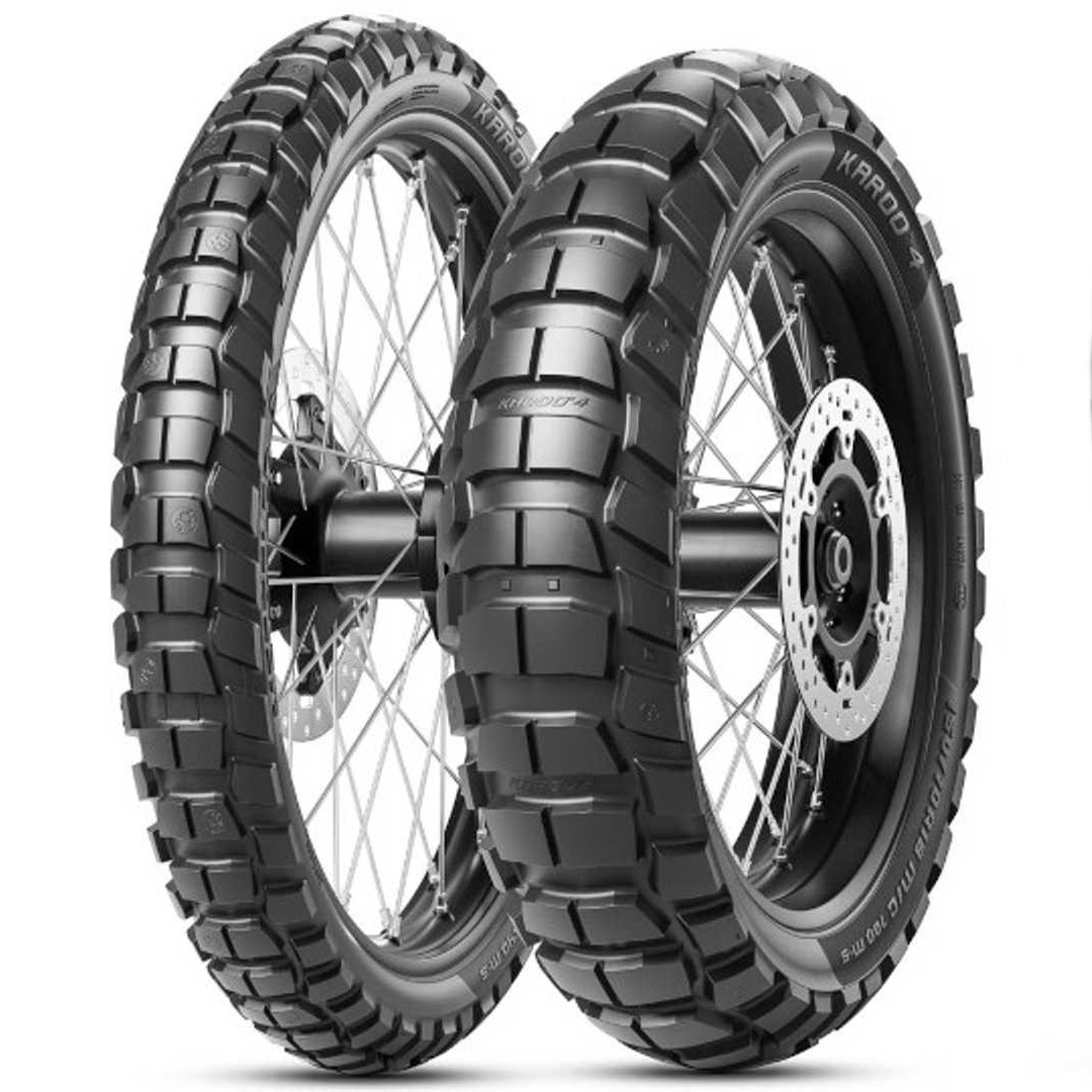 

Мотошины 120/70 R19 Metzeler Karoo 4 60T TL Передняя (Front) M+S R
