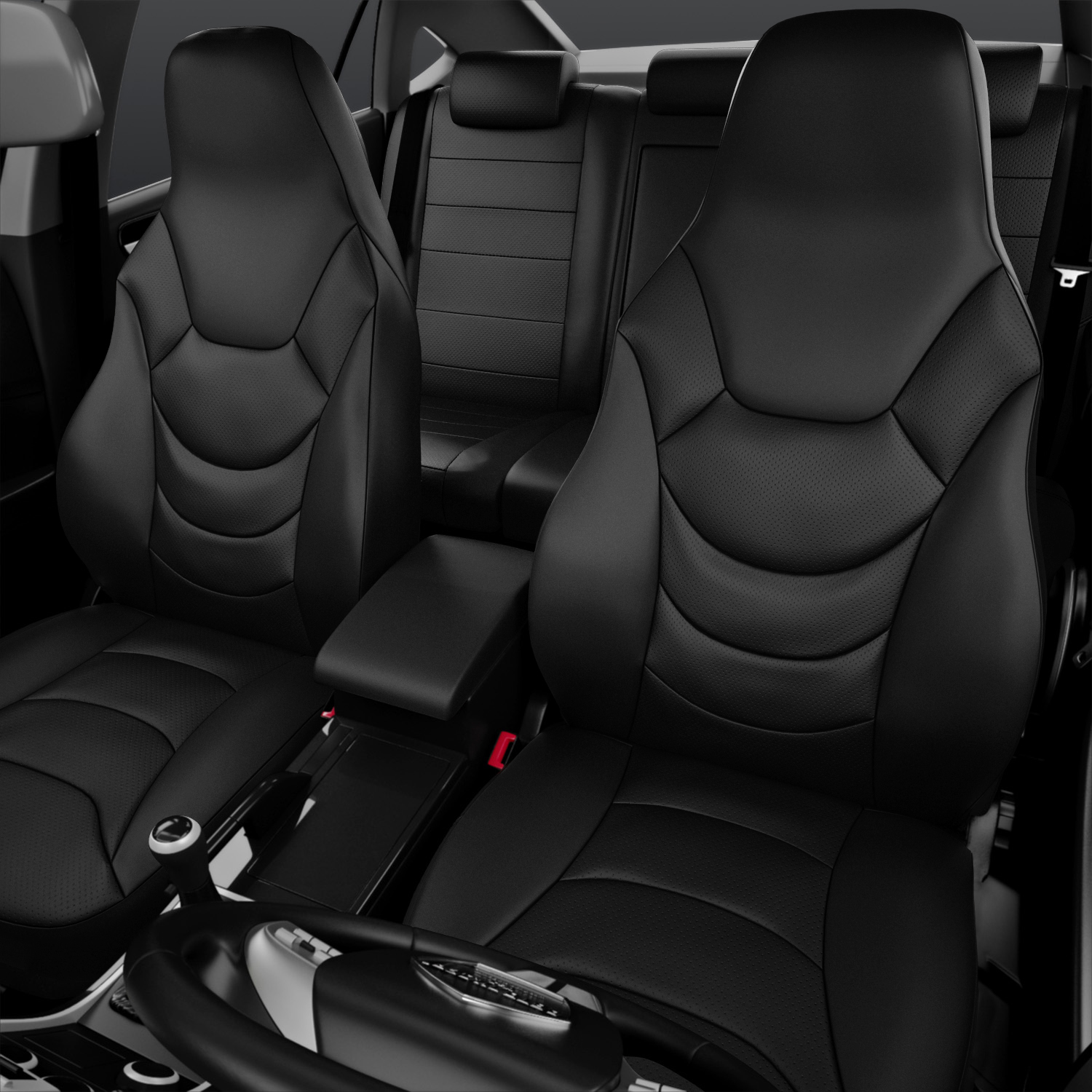 

Чехлы на сиденья AVTOLIDER1 RECARO для Ford Ranger Т5 с 2006-2012г. 5 мест, Черный, UREK31-0301-1369