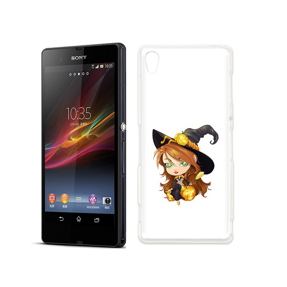 Чехол MyPads Tocco для Sony Xperia Z Ведьмочка